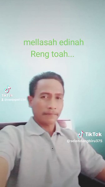 selendang biru. on TikTok