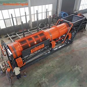 [Hot Item] Large-Scale Gold Mining Trommel Equipment with Gold-Ore-Processing-Equipment for Placer-Gold