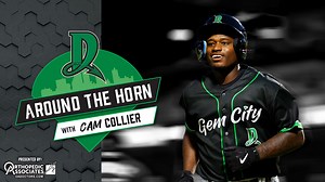 This episode of Around The Horn highlights Cam Collier, a promising young prospect for the Cincinnati Reds. ❤️ ⚾ WATCH NOW ➡️ https://bit.ly/4c9ptzL | Dayton Dragons Professional Baseball Team