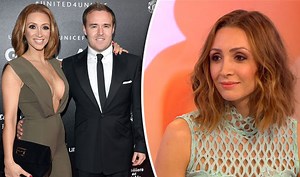 Lucy-Jo Hudson insists she and Alan Halsall are still on good terms