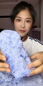 6.9K views · 428 reactions | Enjoy whit huge blue ice block eating & big bites frenzy 拾 #iceeatingvideos #icecream #mukbangasmr #freezerfrost #iceeatingasmr #food #eat #eating #yummy #ice #icecube #powderyice #foodie #mukbang #instafood #hardice #asmreating #foodporn #crunchyice #asmr #iceeating #delicious #crunchyasmr #iceland #iceasmr #softice #eatingasmr #coloredice #gelducongélateur | Ice Eating ASMR | Facebook