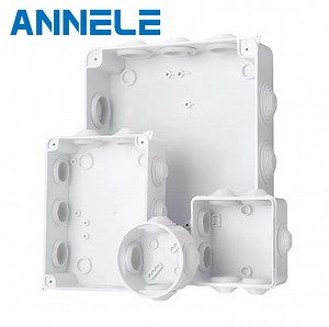 [Hot Item] Ra 400*350*120 Plastic Waterproof Junction Box IP65 with Rubber Plug Plastic Enclosure Outdoor