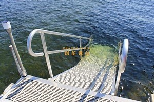 [Hot Item] Boat Swim Ladder Aluminum Pool Ladder 3 Steps Marine Boat Ladders Attic Boat Ladder