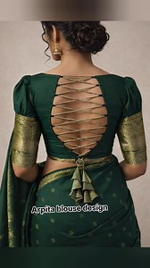 1.3M views · 10K reactions | 2026 Latest Traditional Blouse Back Neck Designs | Unique & Elegant Collection #latestblouse #trending #ElegantLook | Arpita blouse design | Facebook