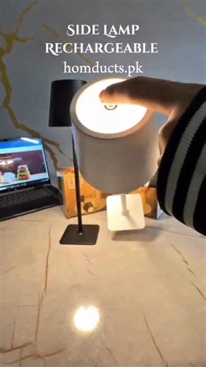 2.6K views | “Meet the LuxeGlow Side Lamp—cordless lighting, elevated. Touch dim, modern vibe, and portable elegance in one.” Shop now at Homducts.pk #LuxeGlowLamp #MinimalistLighting #Homducts #RechargeableLamp #AmbientGlow ✨ | Homducts | Facebook