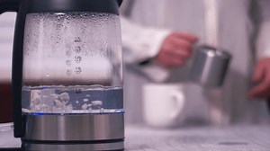 Boiling Water Kettle Woman Making Hot Stock Footage Video (100% Royalty-free) 3987046645 | Shutterstock