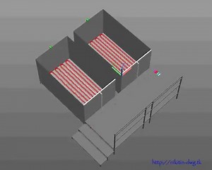 Образец сложной 3D модели в AutoCAD