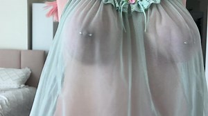 Flashing in TRANSPARENT Nightgowns🤤💦 Try on Haul!!