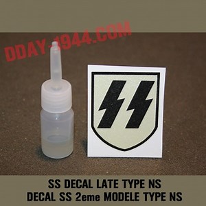 ss decal german ss decal 2nd late SS pattern ww2