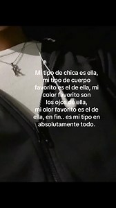 Mi tipo de chica es ella — declaración romántica para dedicar