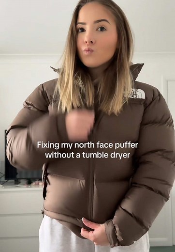 Fixing a North Face Puffer Without a Tumble Dryer