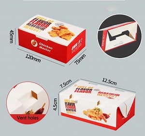 [Hot Item] Kraft Paper Hamburger Hot Dog Fried Chicken Box