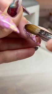 rose gold nails #acrylics | Sarah's Nail Secrets