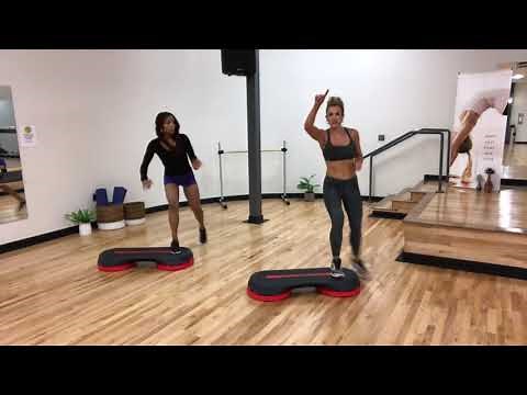 60 Minute INTENSE Intermediate Level Choreography Step | Core | Yoga | Step Fit with Bronwyn