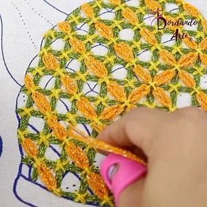 ¡Bordado de piña! 🪡🍍 | Manualidades creativas