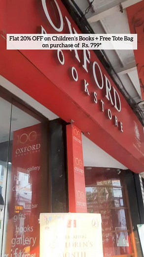 #Kolkata , get Flat 20% OFF on Children’s books exclusively at Oxford Bookstore Park Street. Also get a Tote Bag absolutely Free on purchase of books worth 799 INR & above. Hurry! Offer valid till stock lasts. Penguin India #ChildrensMonth #OxfordBookstore #Kolkata #ParkStreet #Discount #ChildrensBooks #SpecialOffer #PuffinBooks #DuckbillBooks | Oxford Bookstores