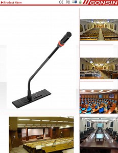 [Hot Item] Conference Sound System Set Microphone Delegate Unit with Channels Simultanoues Interpretation System Alphanumeric Voting System