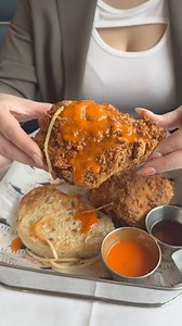 Our Houston and Atlanta locations are now serving the ultimate comfort food. This is your sign to sink your teeth into our new Spicy Buttermilk Fried Chicken! 🥂 | The Oceanaire Seafood Room