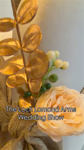 The final wedding show of 2025 today at The Loch Lomond Arms Hotel. Mrs Murphy from @helensburgh_flowers wasn’t there in person but had worked alongside me to tie in with the nude and peach colour scheme. We always just get it! So lovely to see all the suppliers who turned up today also! #lochlomondarmswedding #peachandnudeweddingflowers #winterweddingdecorideas #alldresseduplochlomond #weddingdecorideass | All Dressed Up