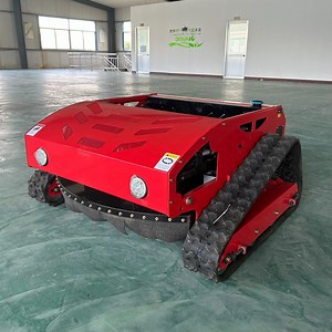 [Hot Item] Self-Propelled Petrol Industrial Remote Lawn Mower Robotic Small Remote Control Heavy Duty Lawn Mower for Sale
