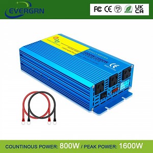 [Hot Item] 800W 1000W 1kVA Pure Sine Wave Power Inverter DC 12V to AC 220V