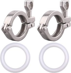 [Hot Item] Sanitary Tri Clamp Clamps Clover for Ferrule, Middle Type Ferrule Flange, Sanitary Fitting for Home Brewing