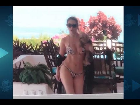 Aracely Arámbula y su candente baile en bikini