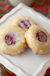 Almond Raspberry Thumbprint Cookies - Who Needs A Cape?