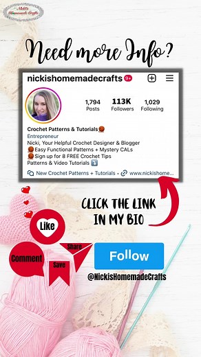 11K views · 168 reactions | Learn how to make this pretty little tunisian crochet coaster. Pattern is free on my blog: https://www.nickishomemadecrafts.com/tunisian-crochet-flower-coaster-pattern/ | Crochet Patterns & Tutorials by Nicki's Homemade Crafts | Facebook