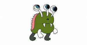 gambaran mewarnai alien lucu - Online dan Cetak Gratis!