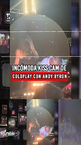 Incómoda Kiss Cam de Coldplay con Andy Byron 😅😝🧐 #pantallazo | Multimedios Televisión