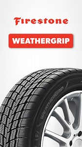 Experience the all-in-one tire solution for mild winter climates with the Firestone WeatherGrip! In our comparative testing, the WeatherGrip led the pack in both snow and ice acceleration. Shop this Grand Touring All-Season tire on TireRack.com. | Tire Rack