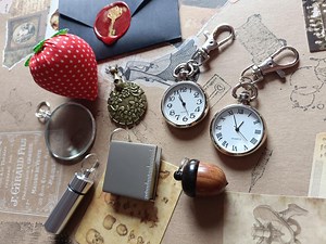Victorian Inspired Chatelaine Sewing Tools Set: Pocket Watch, Pincushion - Etsy UK