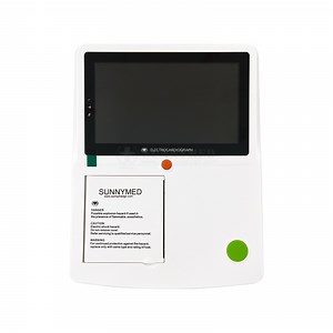[Hot Item] 7inch Colour LCD Touch Screen 12 Lead 3 Channel ECG Monitor