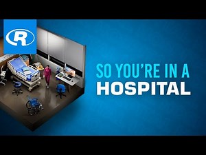 So you're in a hospital