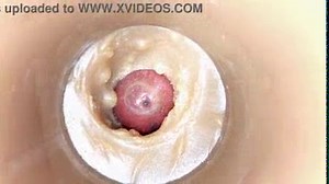 Cum Inside Me Over and Over! Camera inside Vagina toy Creampie Condom POV