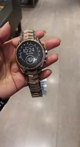 Michael Kors Smart plus Full Crystal Watch(Now sale going on) 5th Generation (Android & IOS support) Water Resistance (swimming proof) 2years International Warranty Previous Price:49500tk Now Sale Price:30,550tk😍😍😍 | World Collection Shop