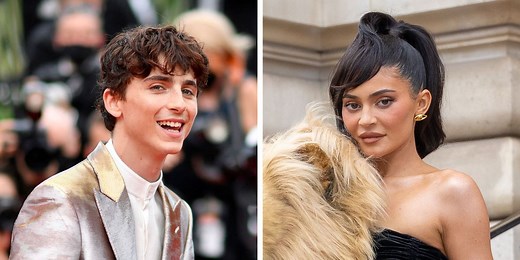 De auto van Kylie Jenner werd gezien bij het verlaten van Timothée Chalamets huis in Beverly Hills