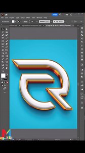 Logo Design Letter CR in Adobe Illustrator follow me: @graphic_mixx #logodesigner #logo #logos #logodesigns #logotipo #designlogo #vector #logomaker #logomark #logobrand #graphicdesign #vectorart #letter #learning #viralvideos | Graphic Mixxx