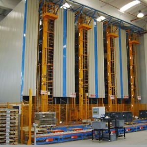 [Hot Item] Automatic Storage Retrieval Logistic Storage Asrs Warehouse Racking System