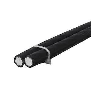 [Hot Item] Aerial Insulated Cable Duplex, Jklyj 4 0 Aluminum Triplex Wire Price Service Drop Overhead Power Cable
