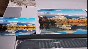 Glacier National Park Lower Grinnell Lake 1000 Piece Puzzles for Adults