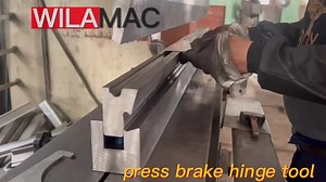 WILAMAC Customized Press Brake Hinge Forming Tools for Press Brake Bending Machine