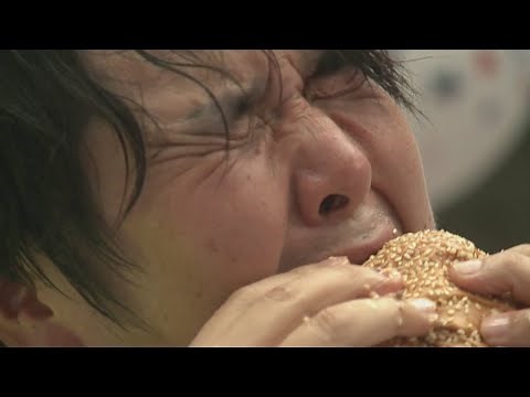 A burger eating contest unlike any other