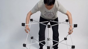 Reception Desk with Counter, Foldable Curved Reception Desk Receptionist Area Counter, 51 Inch Retail Counter for Checkout, Lobby, Beauty Salon, Home Office Table