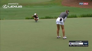 Gabriela Ruffels was nails for the second straight day, booking a trip to the U.S. Women's Amateur championship match by defeating the formidable Andrea Lee. | United States Golf Association - USGA