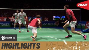 Highlights | Endo and Watanabe 🇯🇵 secure their finals placing as they produce an astonishing performance over 🇷🇺 Ivanov and Sozonov 🏸 #HSBCBWFbadminton #HSBCRaceToGuangzhou #AllEnglandOpen2020 #YAE20 #WorldTour | BWF — Badminton World Federation
