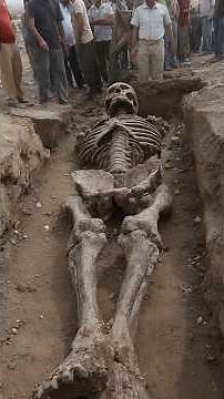 Buried Giant? Massive Human Skeleton Discovered in Sealed Chamber