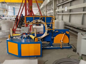 [Hot Item] China Sapphire Best Selling Advanced Belt Wrapping System for Efficient Horizontal Coil Packaging Equipment