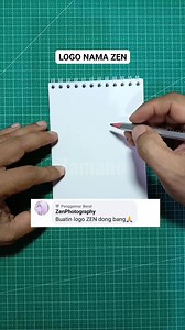 Logo Zen utk photography dengan konsep kamera @ZenPhotography #logodesign #logonama #monogram #draw #art | Zamano Art